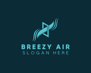 Air Cooling Ventilation logo design