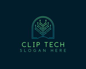 Circuit Tech Tree Venture logo design