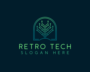 Circuit Tech Tree Venture logo design