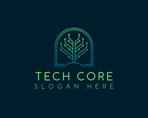 Circuit Tech Tree Venture logo design