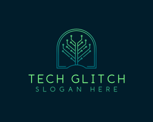 Circuit Tech Tree Venture logo design