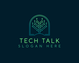 Developer - Circuit Tech Tree Venture logo design