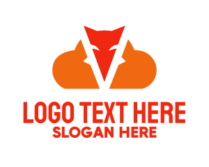 Orange Fox Cloud Logo