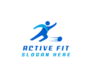 Fitness Sports Athlete logo design