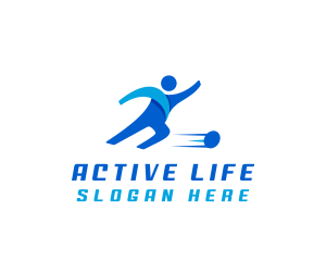 Fitness Sports Athlete logo design