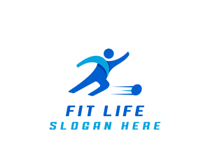 Fitness Sports Athlete logo design