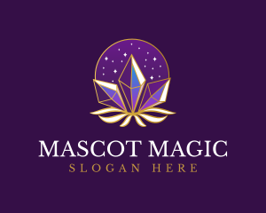 Elegant Mystic Crystal logo design