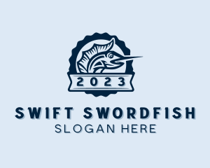 Swordfish - Marine Swordfish Fishing logo design