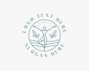 Peace - Yoga Zen Spa logo design