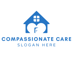 Caring - Heart House Orphanage logo design