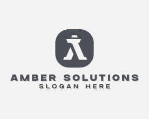 Professional Firm Letter A logo design