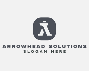 Professional Firm Letter A logo design