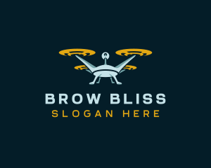 Drone Lens Propeller logo design