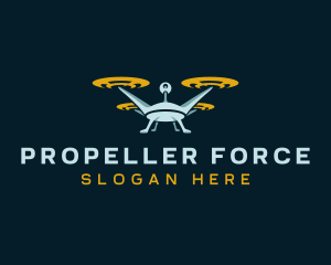 Propeller - Drone Camera Propeller logo design