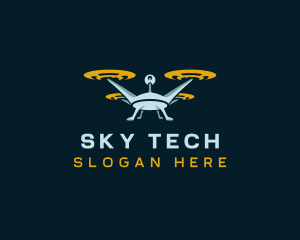 Drone - Drone Camera Propeller logo design