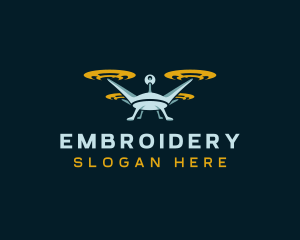 Drone Lens Propeller logo design