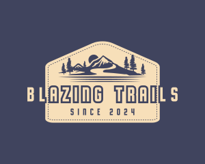 Mountain Trail Adventure logo design