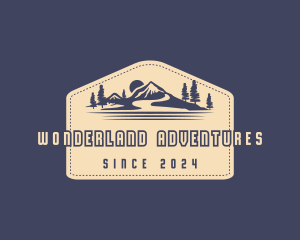 Mountain Trail Adventure logo design