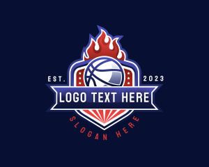 Shield - Basketball Competition League logo design