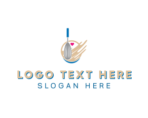 Dough - Whisk Batter Bake logo design