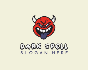 Devil Horn Tongue logo design