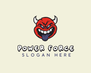 Devil Horn Tongue logo design