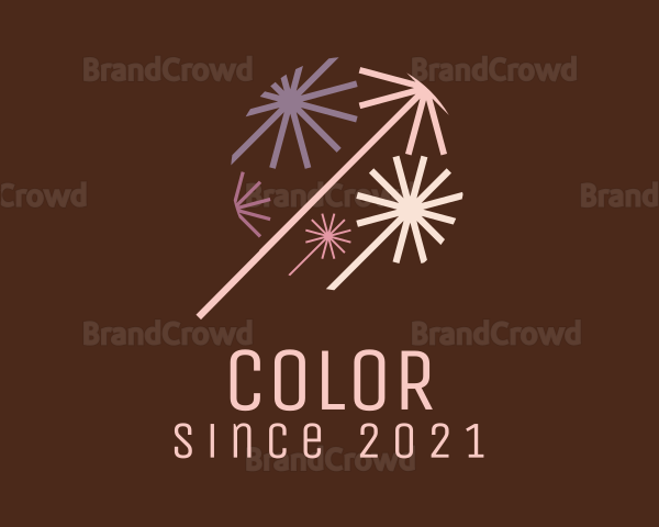 New Year Firework Logo