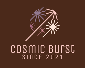 Starburst - New Year Firework logo design