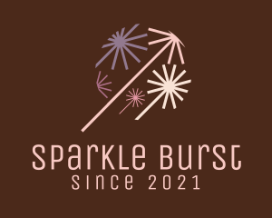 Firework - New Year Firework logo design