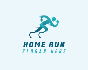 Disabled Paralympic Running logo design