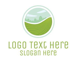 Ecosystem - Agriculture Farming Field logo design