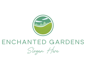 Agriculture Farming Field logo design