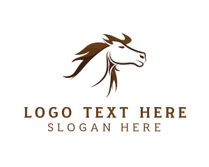 Gallop - Animal Horse Riding logo design