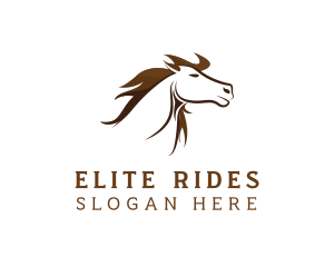 Animal Horse Riding logo design