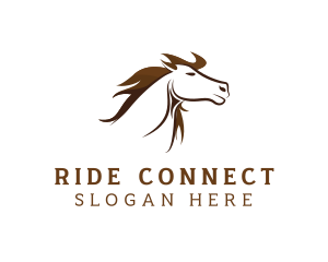 Animal Horse Riding logo design