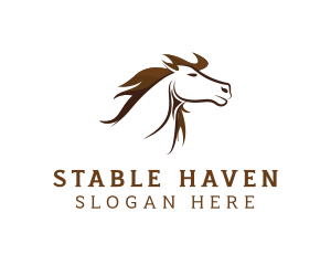 Animal Horse Riding logo design