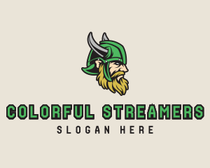 Streamer Viking Gamer logo design