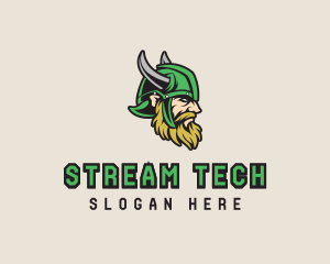 Streamer - Streamer Viking Gamer logo design