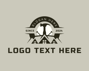 Engineer - Carpentry Hammer Builder logo design