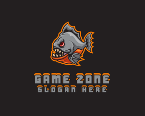 Piranha Gaming Avatar logo design