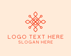 High End - Flower Petal Pattern logo design