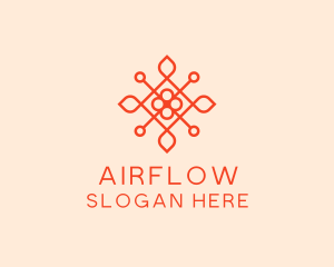 Flower Petal Pattern logo design