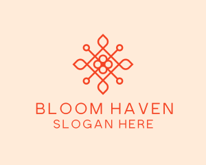 Flower Petal Pattern logo design