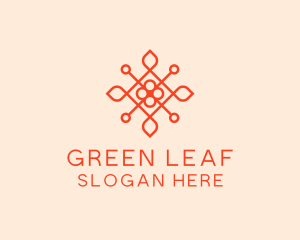 Flower Petal Pattern logo design