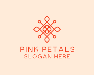 Flower Petal Pattern logo design