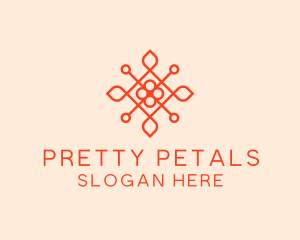 Flower Petal Pattern logo design