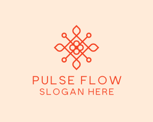 Flower Petal Pattern logo design