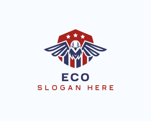 Eagle Patriotic Veteran Logo
