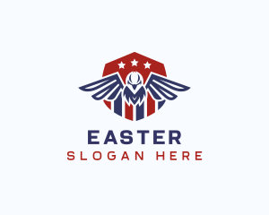 Pilot - Eagle Patriotic Veteran logo design