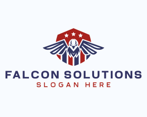 Eagle Patriotic Veteran logo design